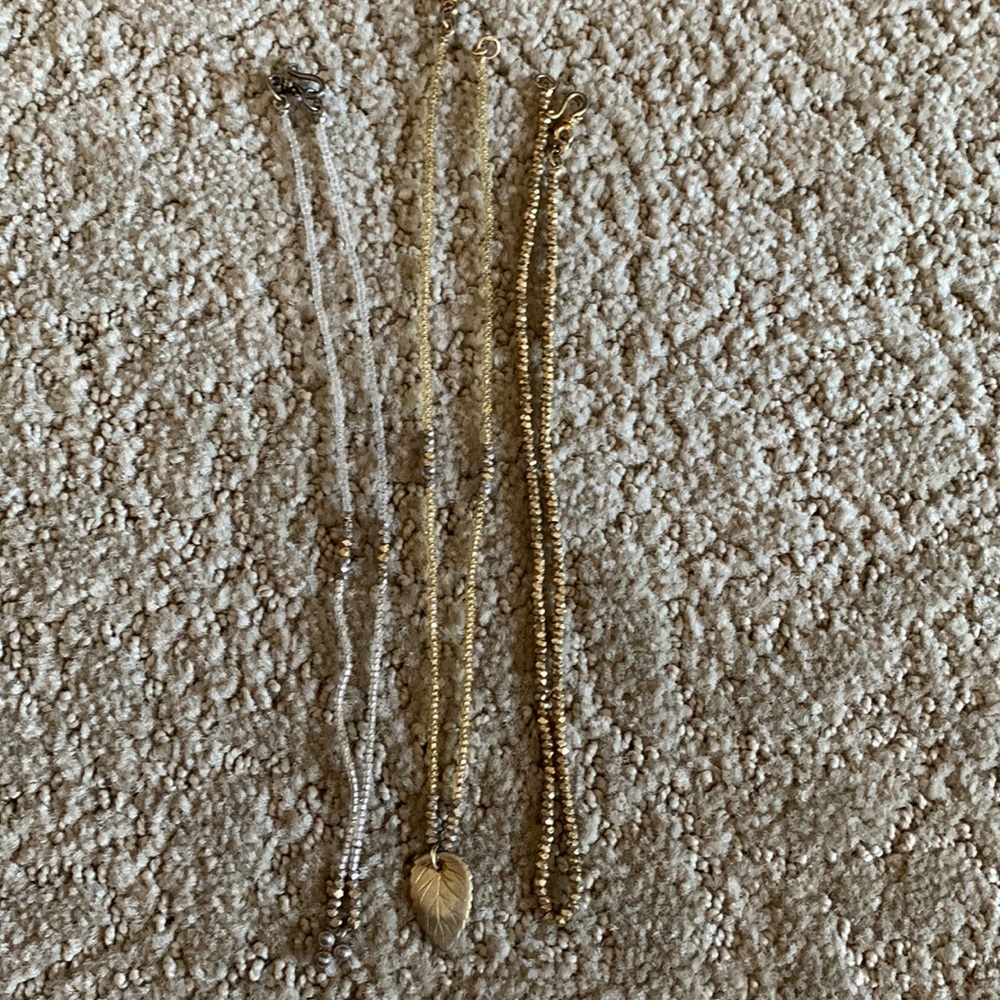 Lot of 3 Beaded Necklaces